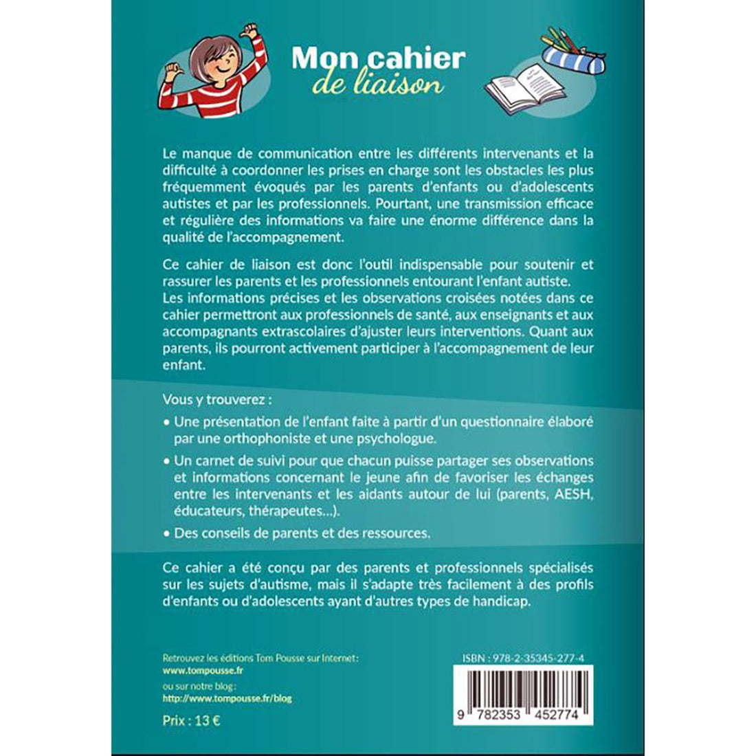 Mon cahier de liaison