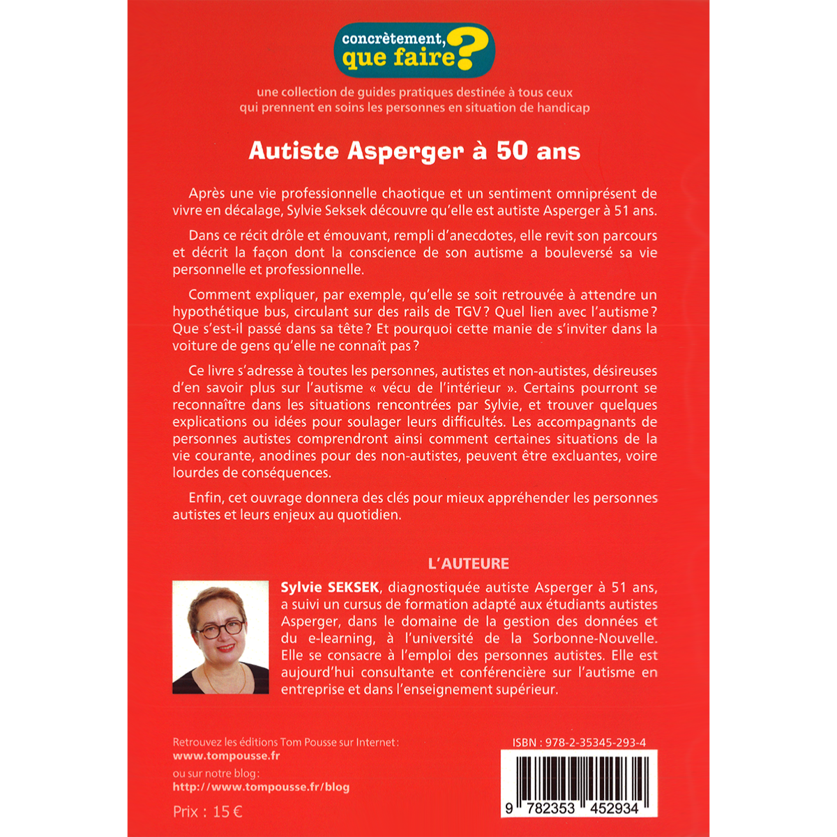 Autiste Asperger à 50 ans