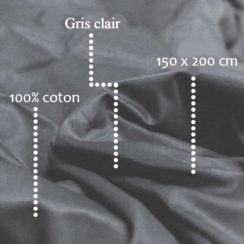 Housse pour couverture lestée 150x200 cm