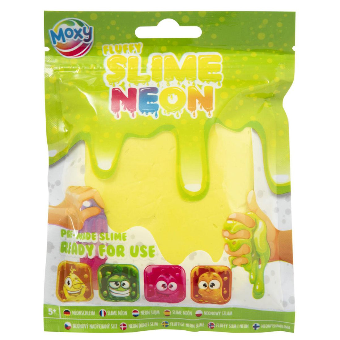 Slime fluo moelleux