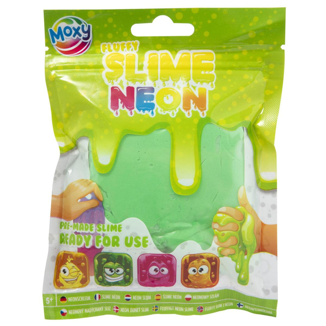 Slime fluo moelleux