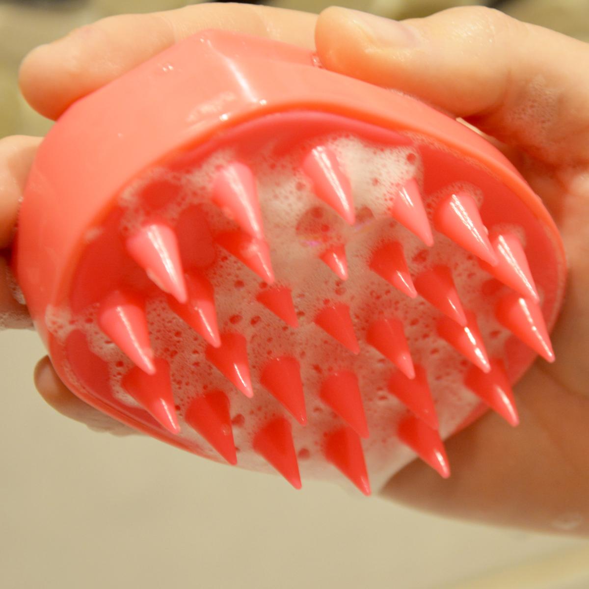 Brosse à shampoing et massage