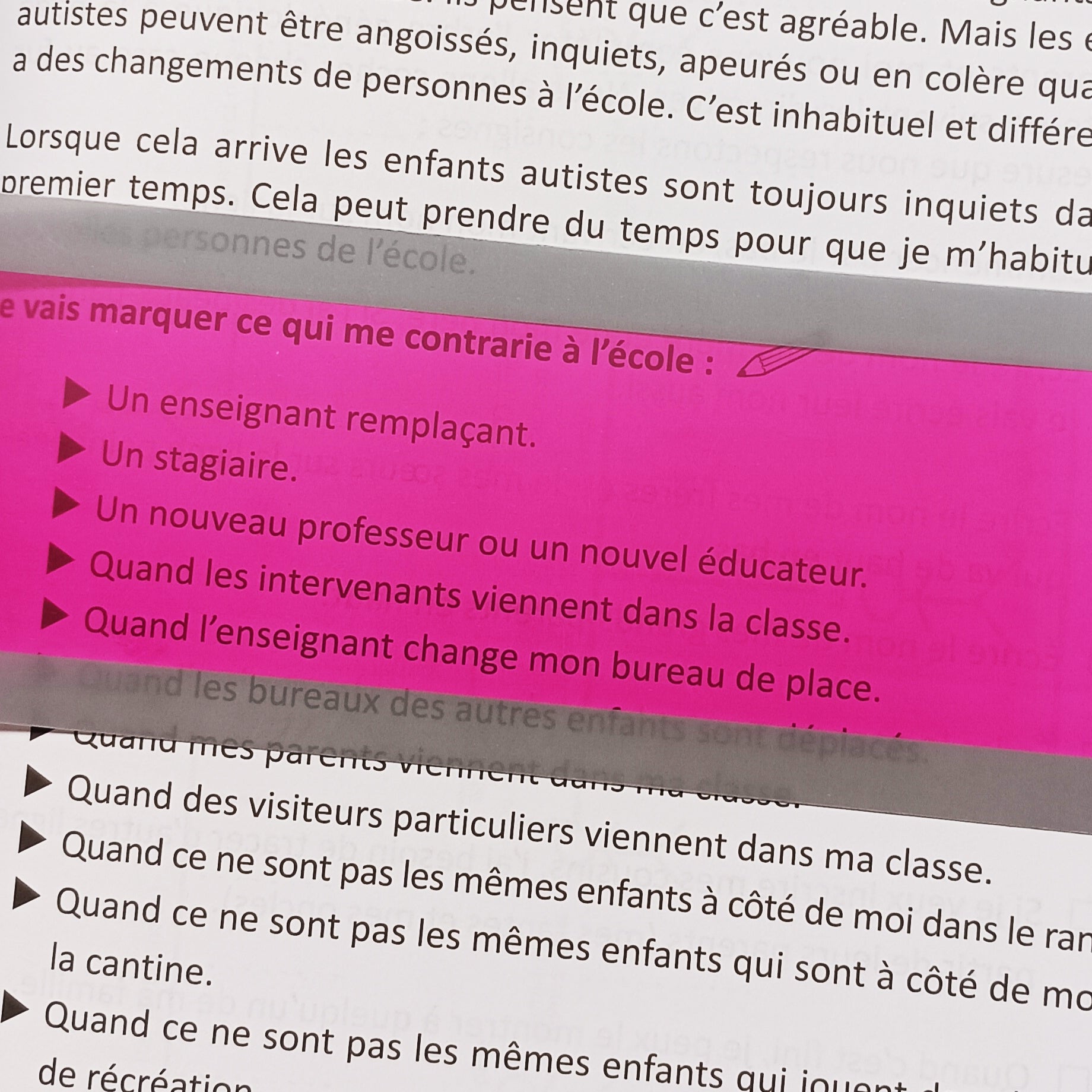 Guide de lecture bande large (lot de 8)