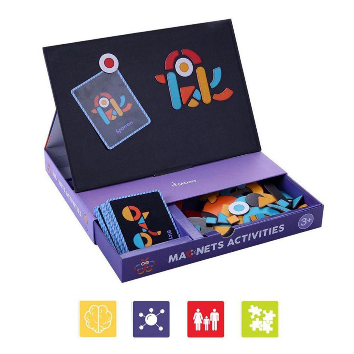 Coffret 92 formes magnétiques