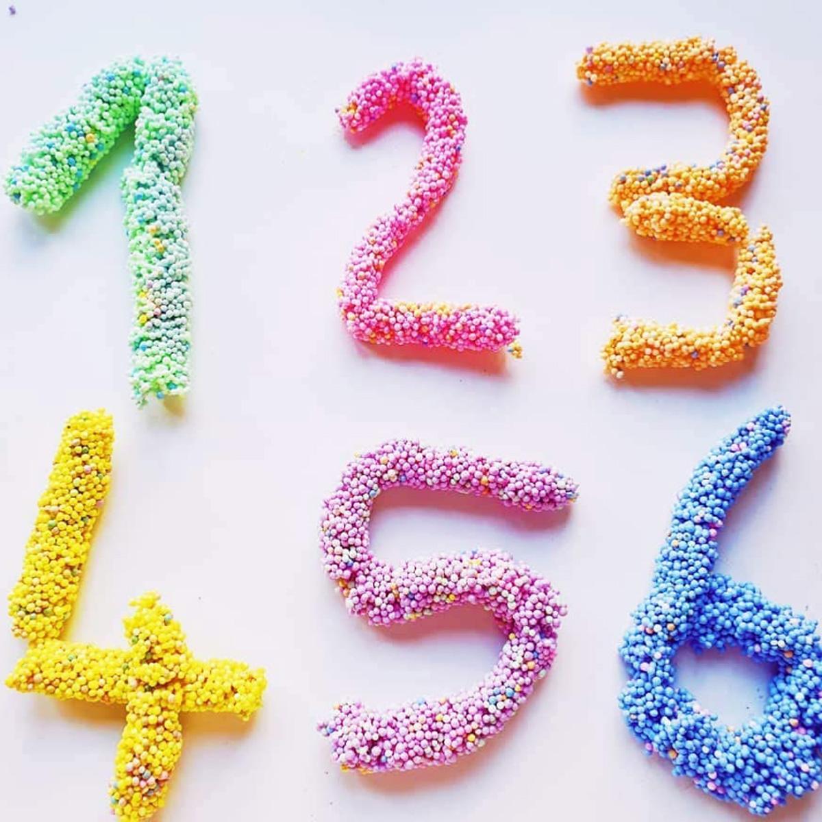 Pâte à modeler Soft foam micro-billes 6 X 10g