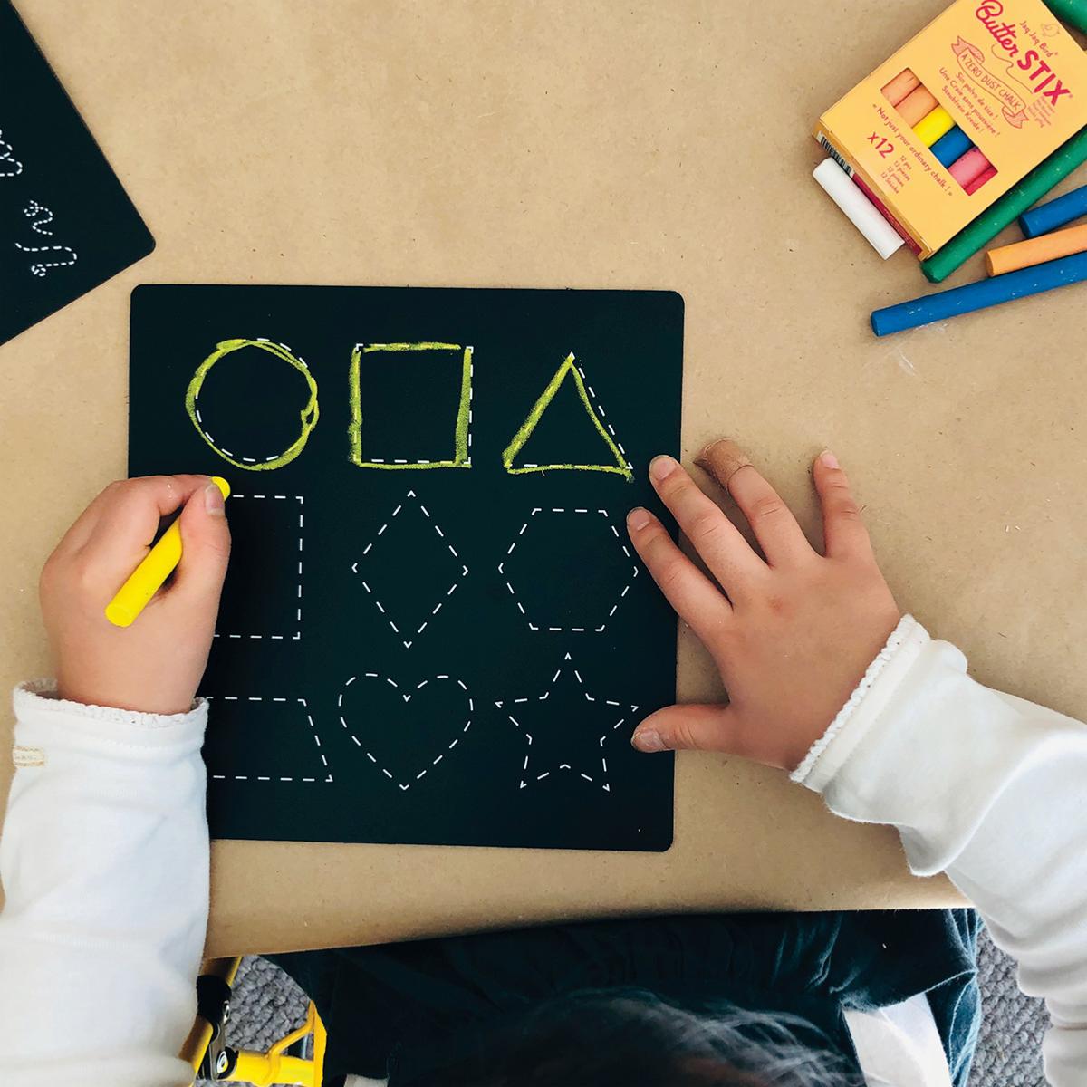 Set de 5 ardoises d&