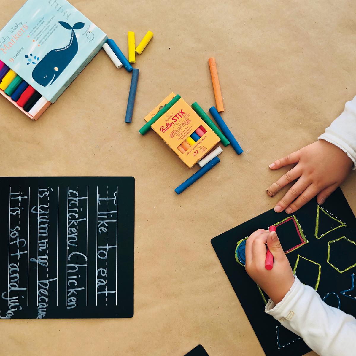 Set de 5 ardoises d&