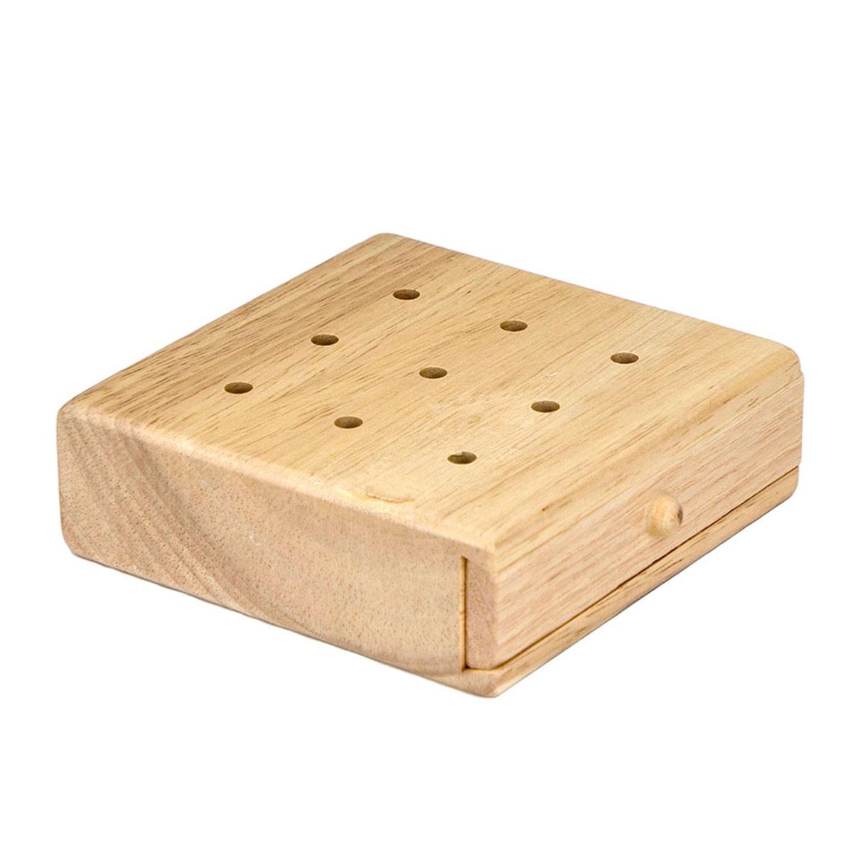 Bloc en bois encastrement 9 cylindres