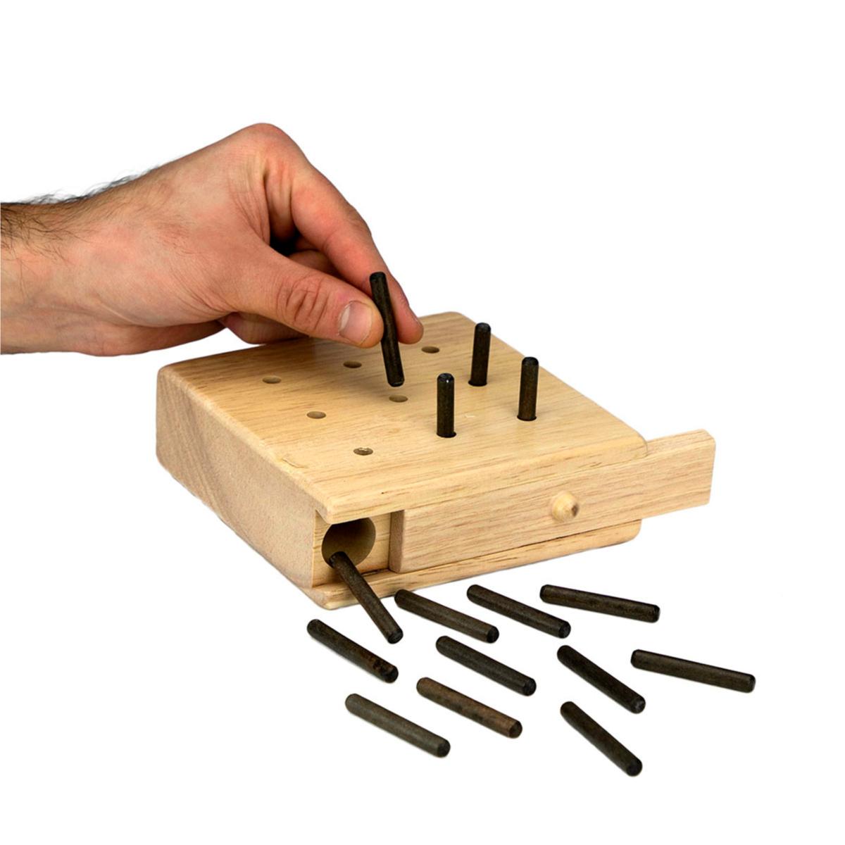 Bloc en bois encastrement 9 cylindres