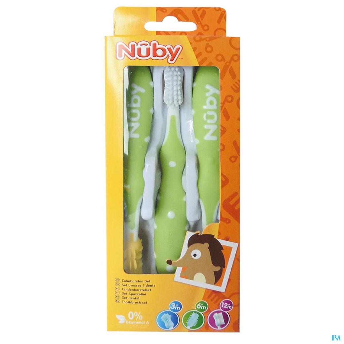Set de brosses à dents évolutif
