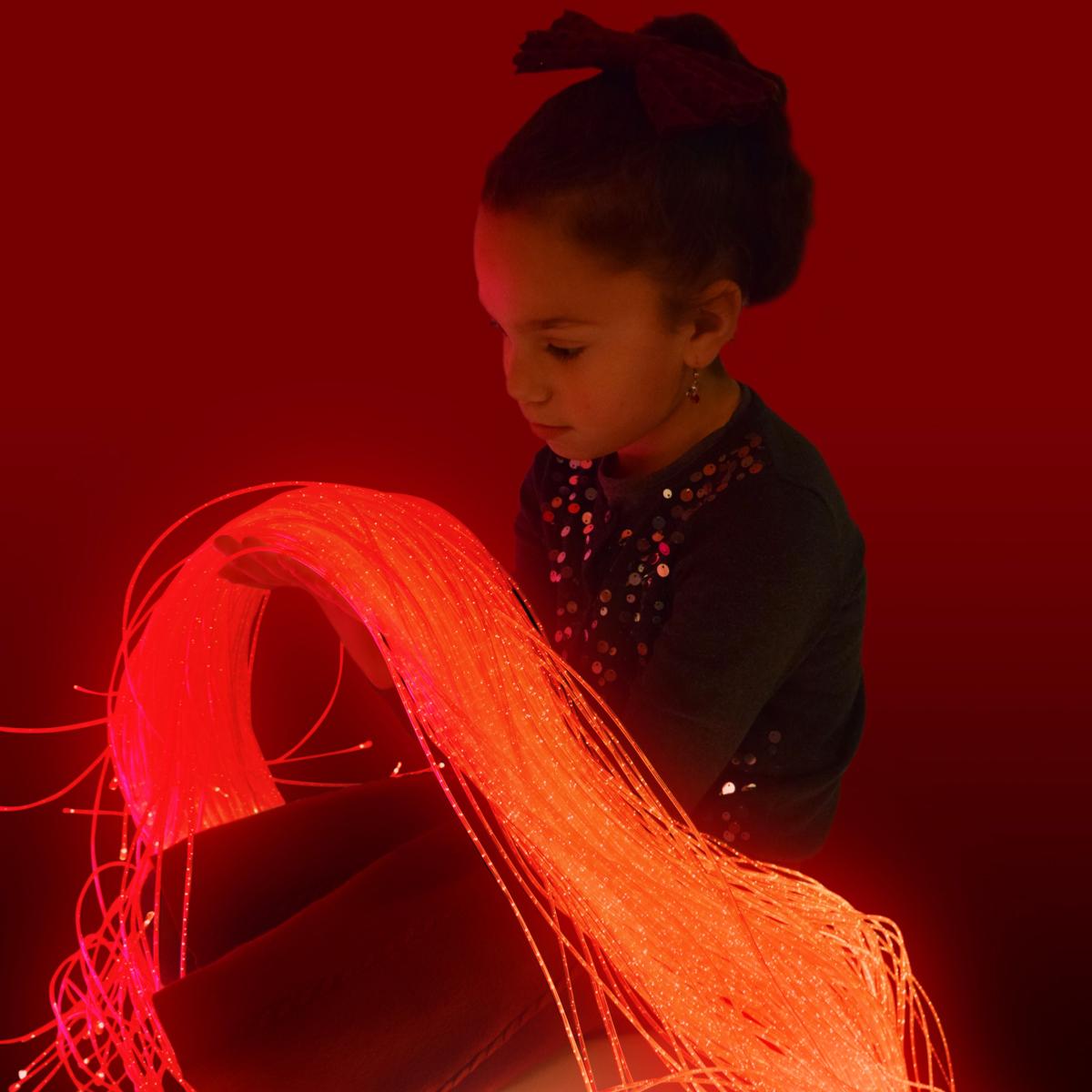 Pack Source de lumière + fibre optique 150 fils X 1,5m