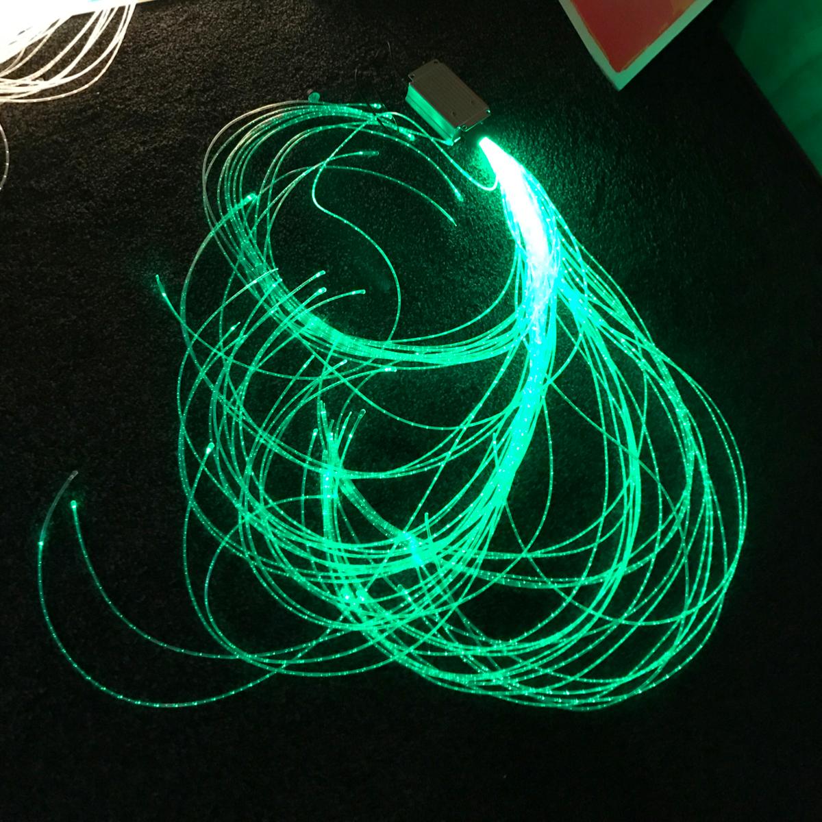 Pack Source de lumière + fibre optique 150 fils X 1,5m