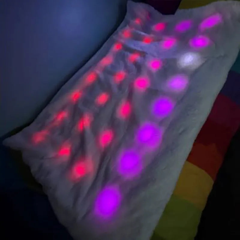 Couverture lumineuse