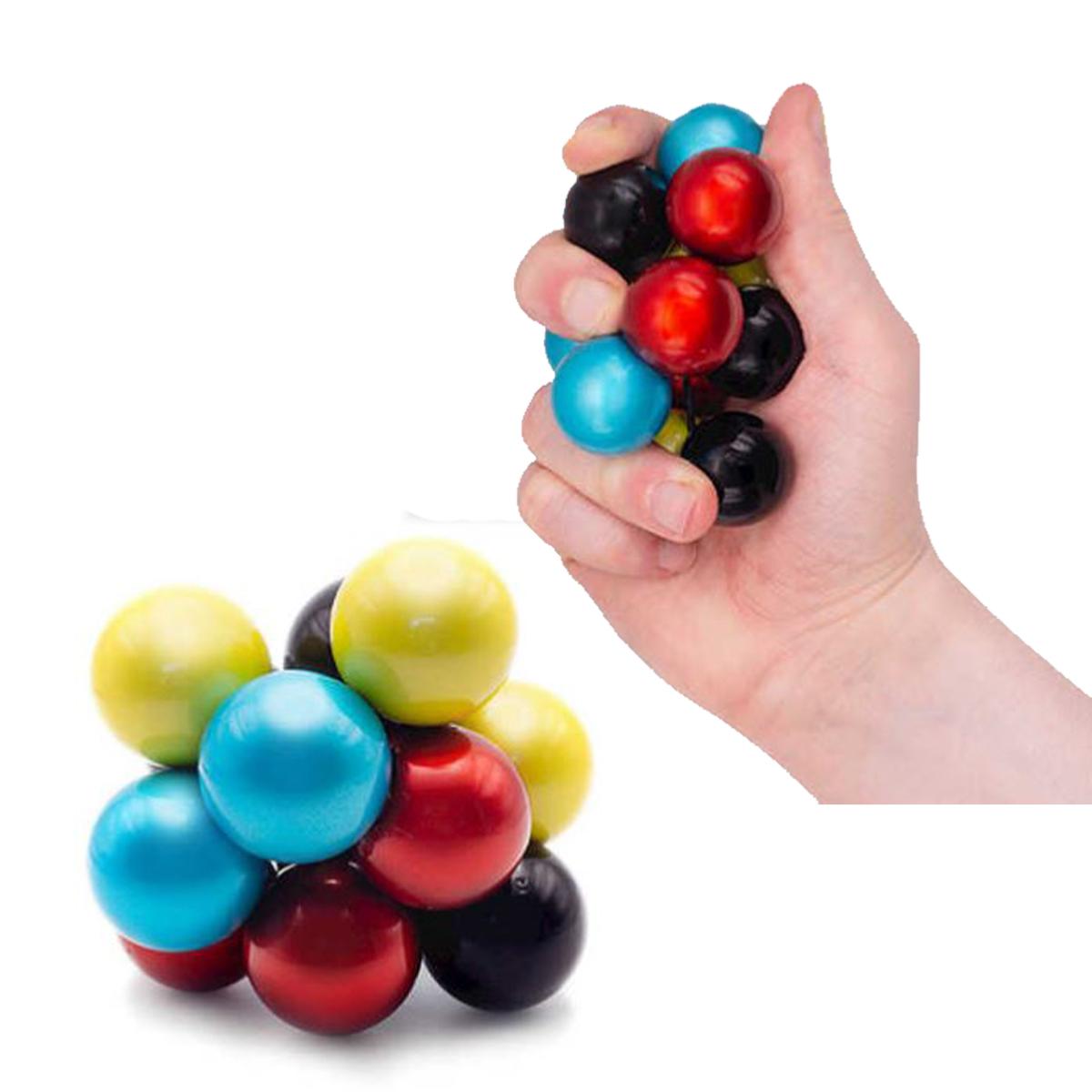 Balles Magnétiques Fidget Géantes Anti-Stress – Jouets Sensoriels Silicone Pour Décompression Et Anxiété