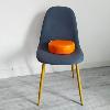 Coussin vibrant enfant ROND ORANGE