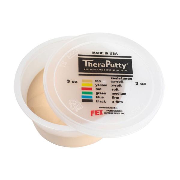 TheraPutty® Pâte à malaxer BEIGE EXTRA SOUPLE