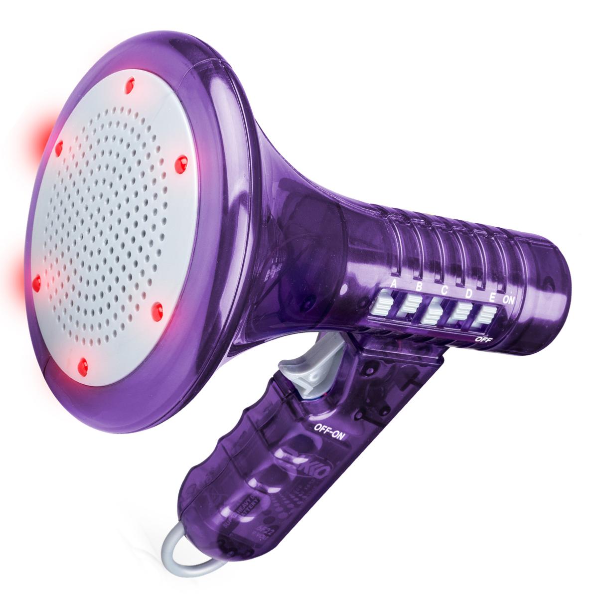 Megaphone Voice Changer lumineux