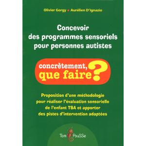 Livre Concevoir des programmes sensoriels pour personnes autistes
