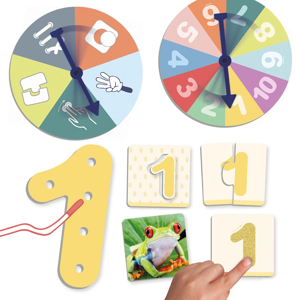 Jeu Educatif Les Nombres 1-10-3-5 ans –