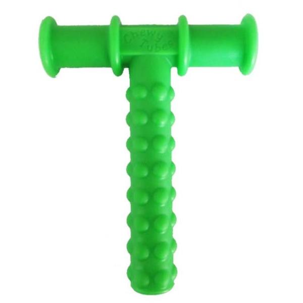 Knobby Tubes - Tube à mâcher texturé - Vert