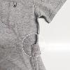 Tee-shirt doux sans couture GRIS