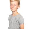 Tee-shirt doux sans couture GRIS, 4-5 ANS