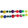 Lot de 20 balles sensorielles + sac de rangement