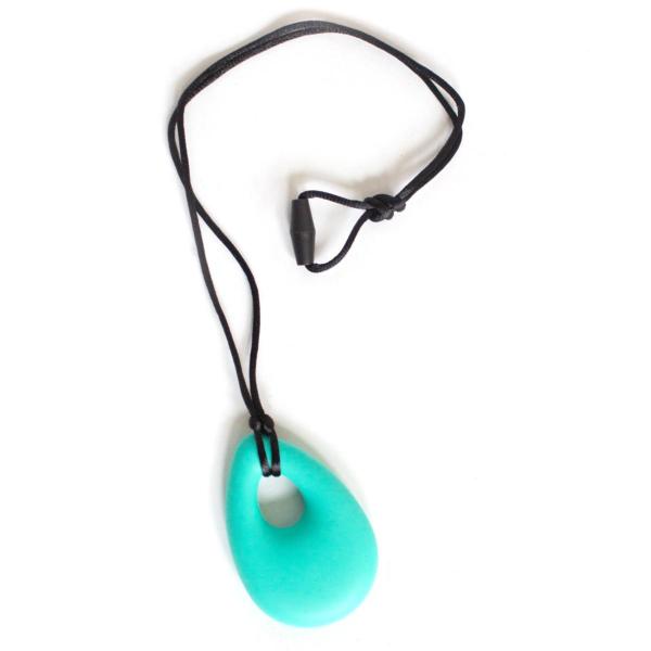 Pendentif à mâcher turquoise