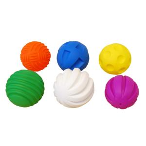 Lot de 6 balles tactiles
