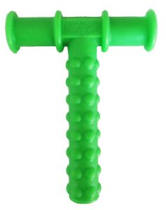 Knobby Tubes - Tube à mâcher texturé - Vert