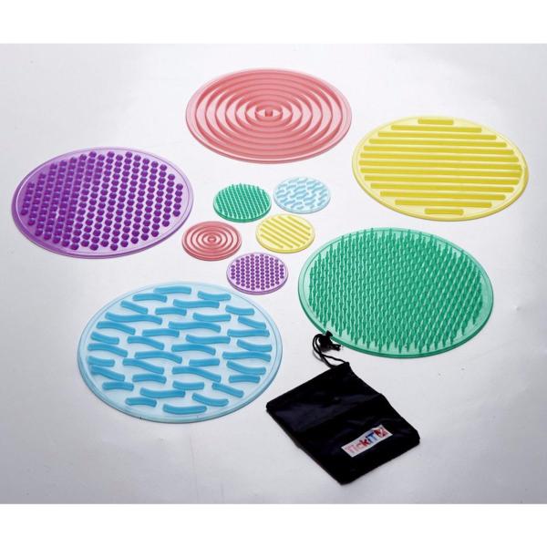 Lot de 10 disques sensoriels 