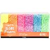 Pâte à modeler Soft foam micro-billes 6 X 10g