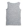 Débardeur doux sans couture GRIS, 4-5 ANS