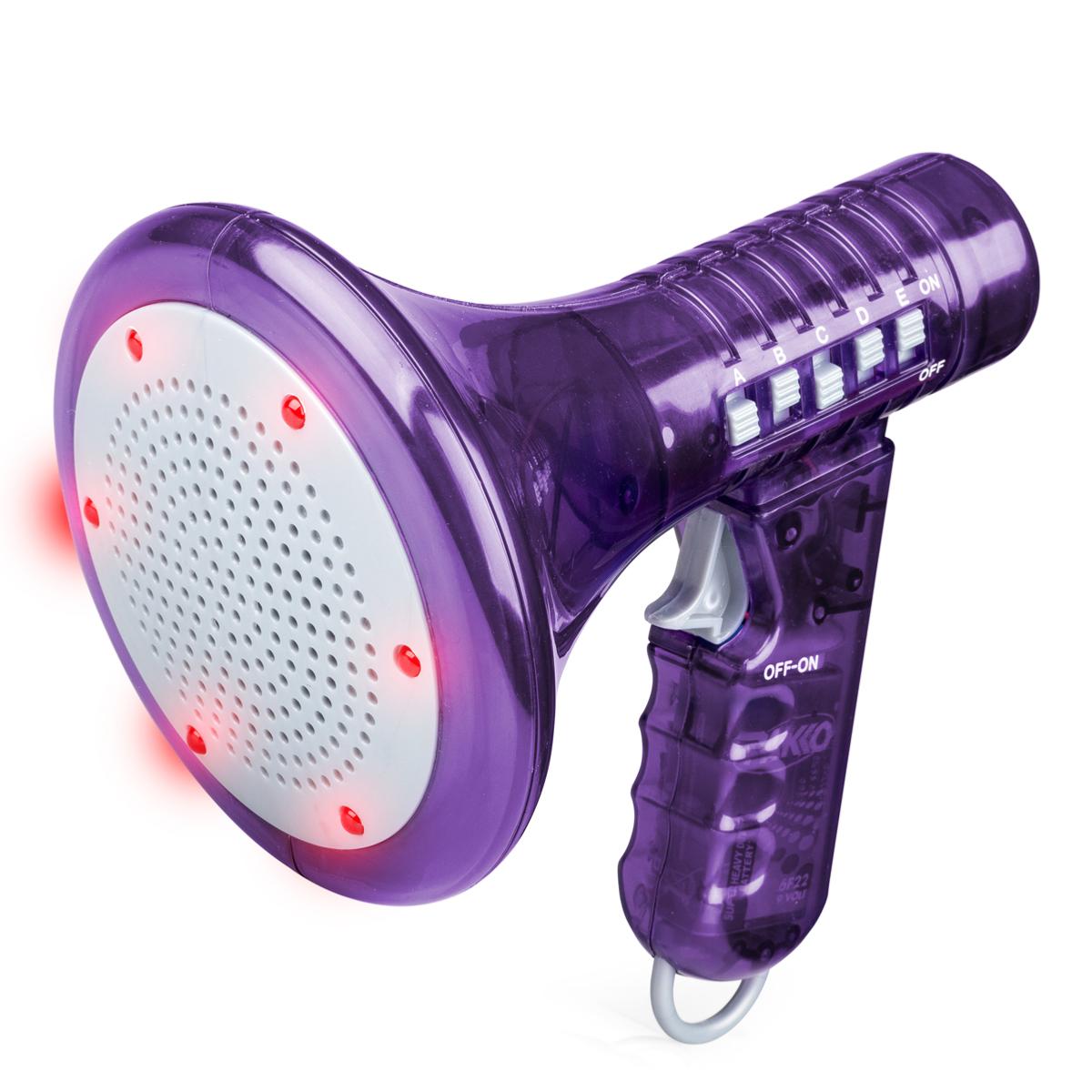 Megaphone Voice Changer lumineux