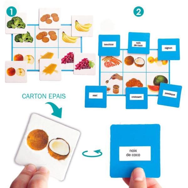 Loto + Mots : 72 aliments