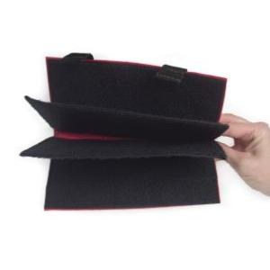 Pochette porte image "banane" (intérieur scratch doux - boucle) 