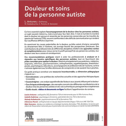 Douleur et soins de la personne autiste