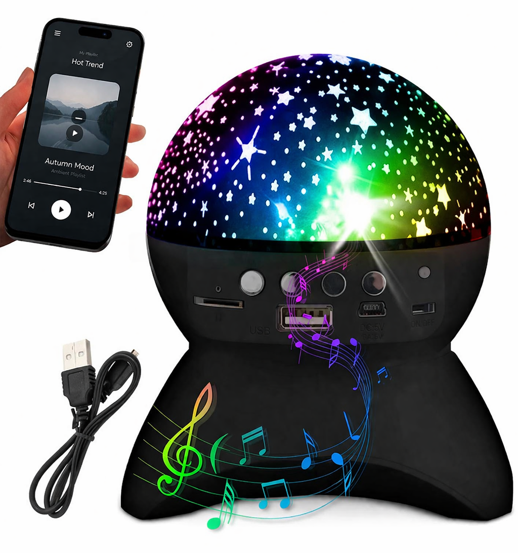 Projecteur ciel étoilé avec Bluetooth