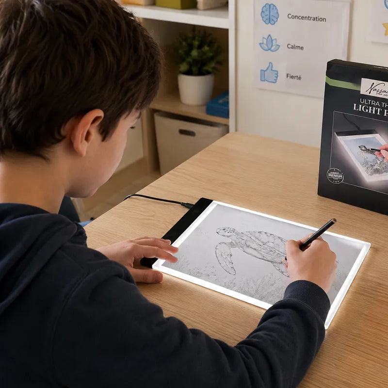 Tablette à dessin lumineuse