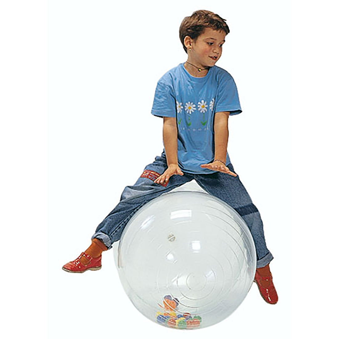 Ballon &quot;motricité&quot; à billes