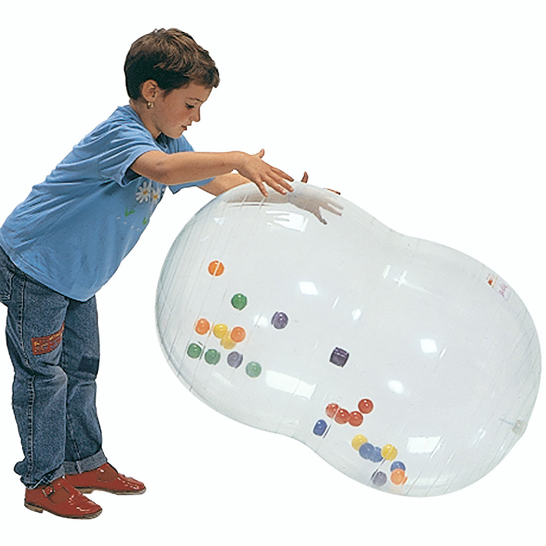 Ballon &quot;motricité&quot; à billes