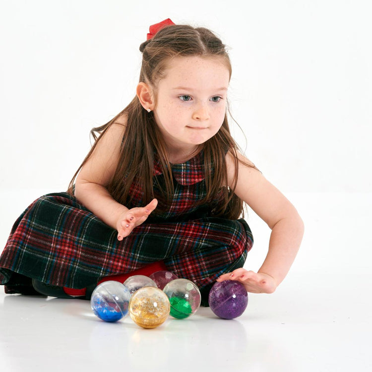 Balles d'eau pailletée