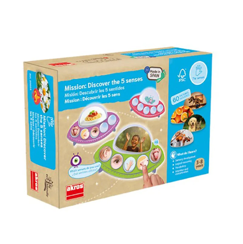 Mission : découvrir les 5 sens