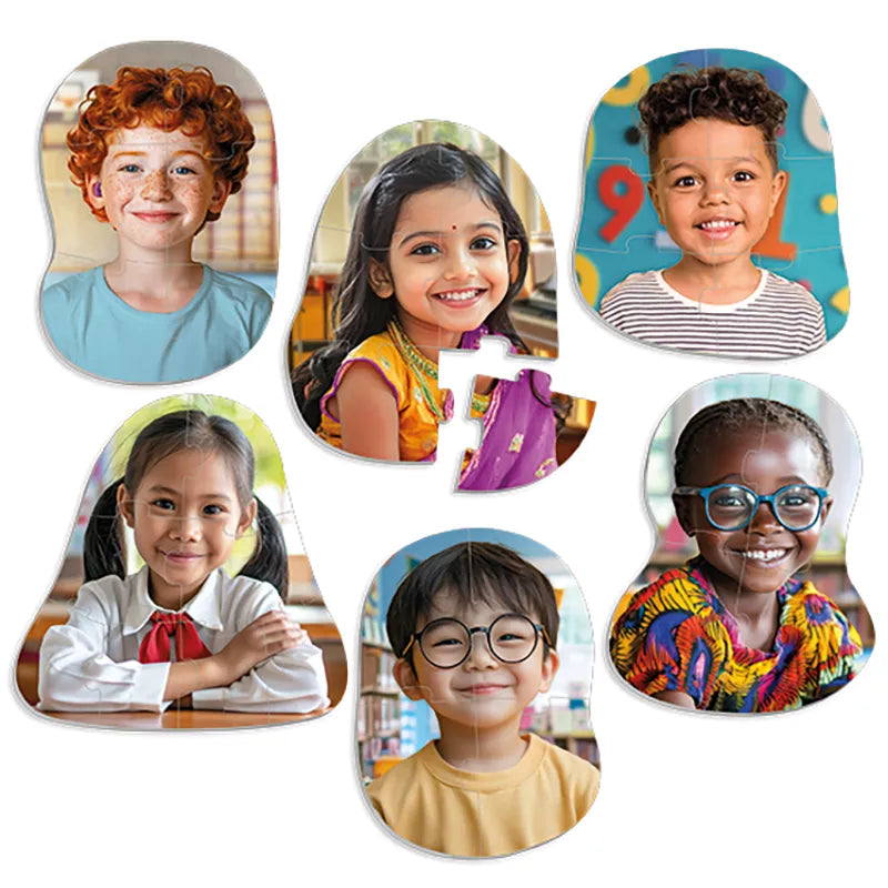 Maxi-puzzles la diversité dans mon école