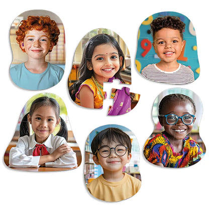 Maxi-puzzles la diversité dans mon école