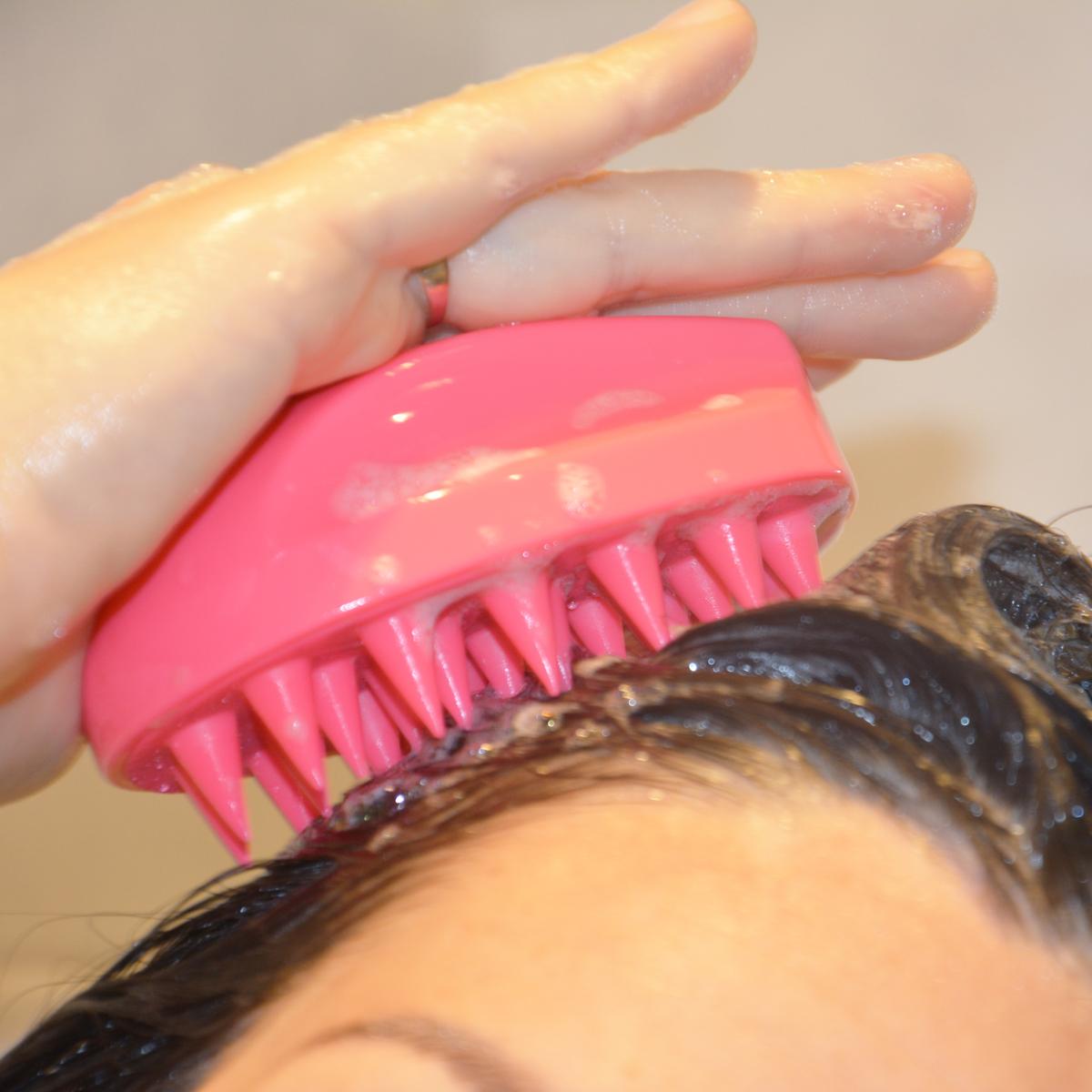Brosse à shampoing et massage