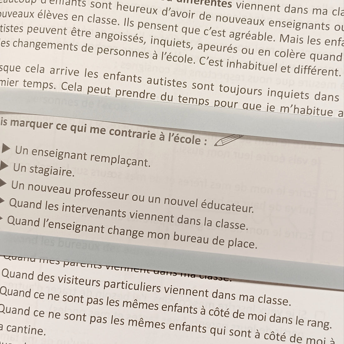 Guide de lecture bande large (lot de 8)