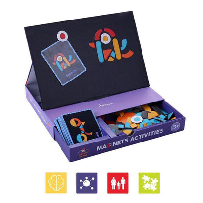 Coffret 92 formes magnétiques