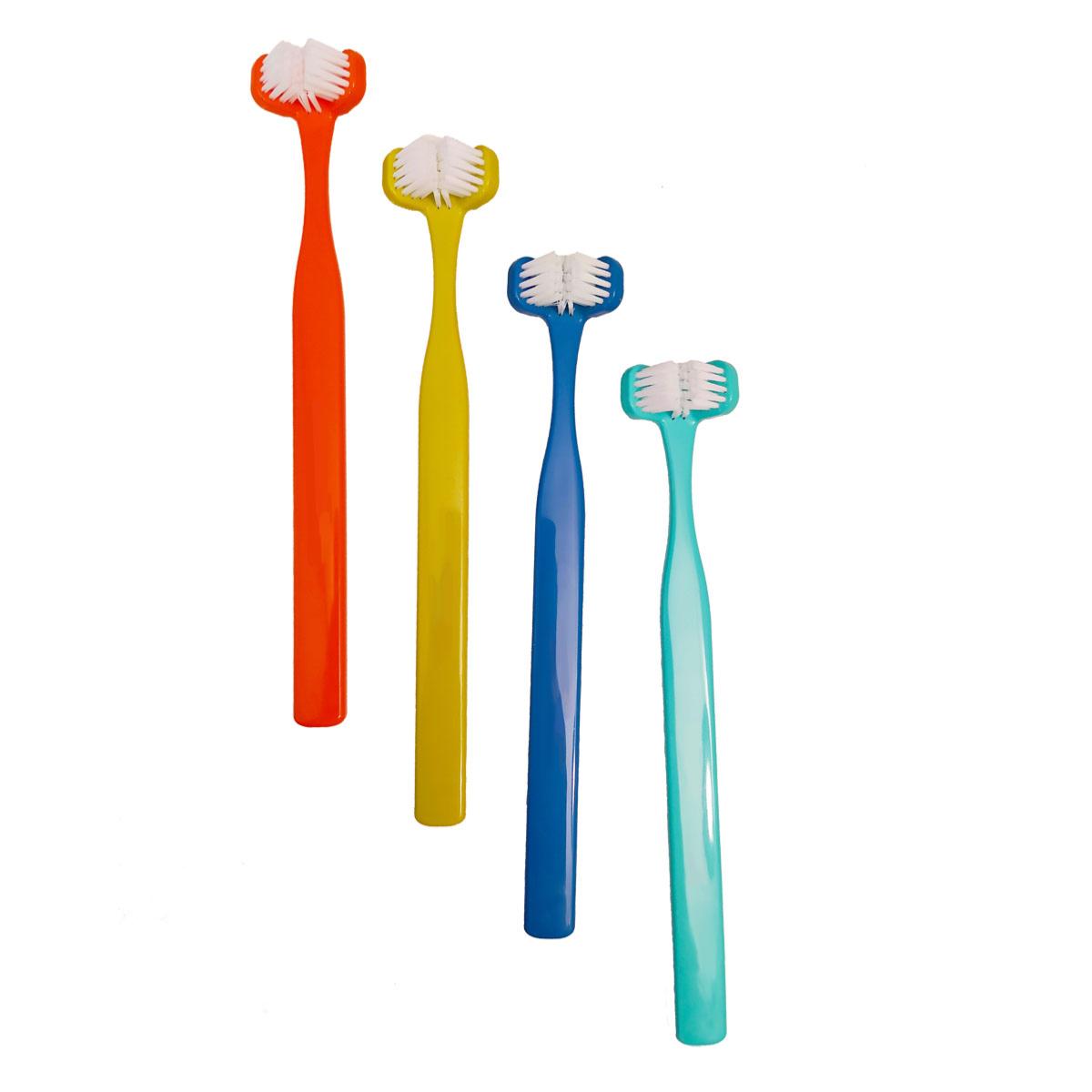 Brosse à dents 3 têtes