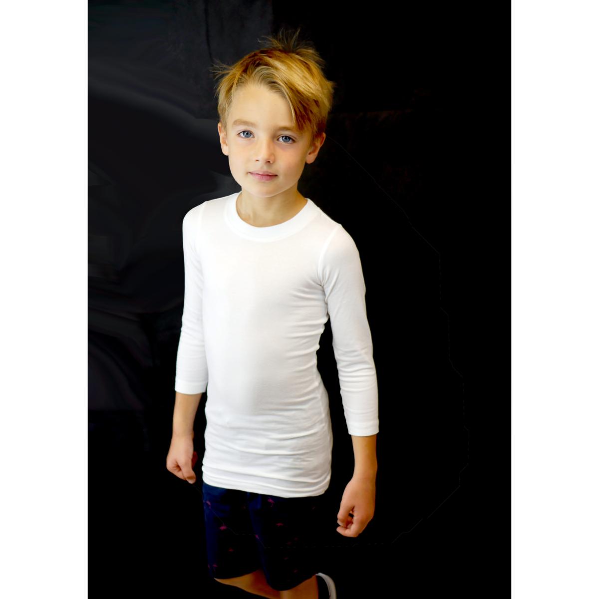 Tee shirt de pression profonde manches longues